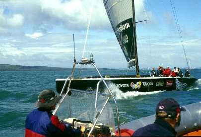 Time, Tide and    the America's Cup Figure A (24KB)
